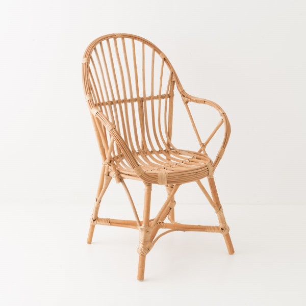 Fauteuil osier César 2 sans coussin