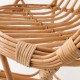Fauteuil osier César 2 sans coussin détail des ligatures ton sur ton