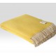 plaid laine chevrons jaune McNutt of Donegal