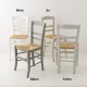 Chaise en paille beige lin: les différents gris de la collection