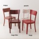 comparaison des différents rouges de la collection