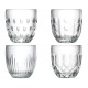 série 4 gobelets de table Troquet La Rochère