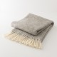 plaid laine naturelle losanges gris Lapuan Kankurit