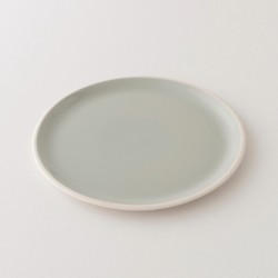 assiette plate MM en grès Studio calque de chez Jars Céramistes